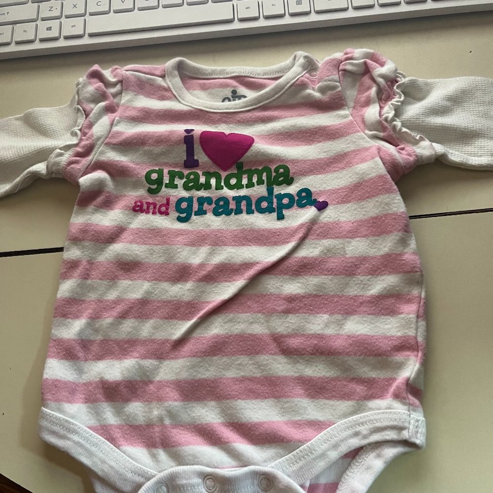 I love grandma and grandpa longsleeve